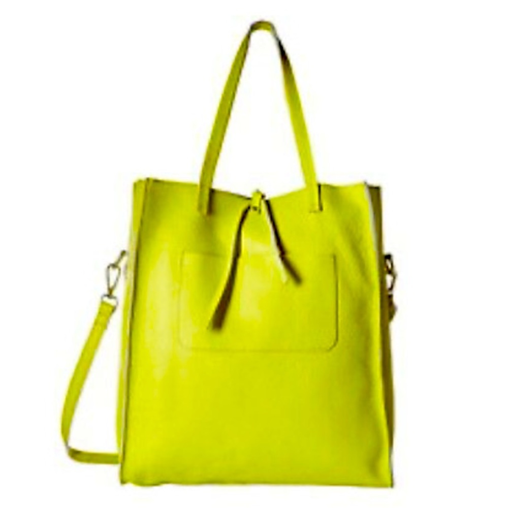 Steve Madden  Bnixx Yellow Shopper Handbag Extra Large NWT
